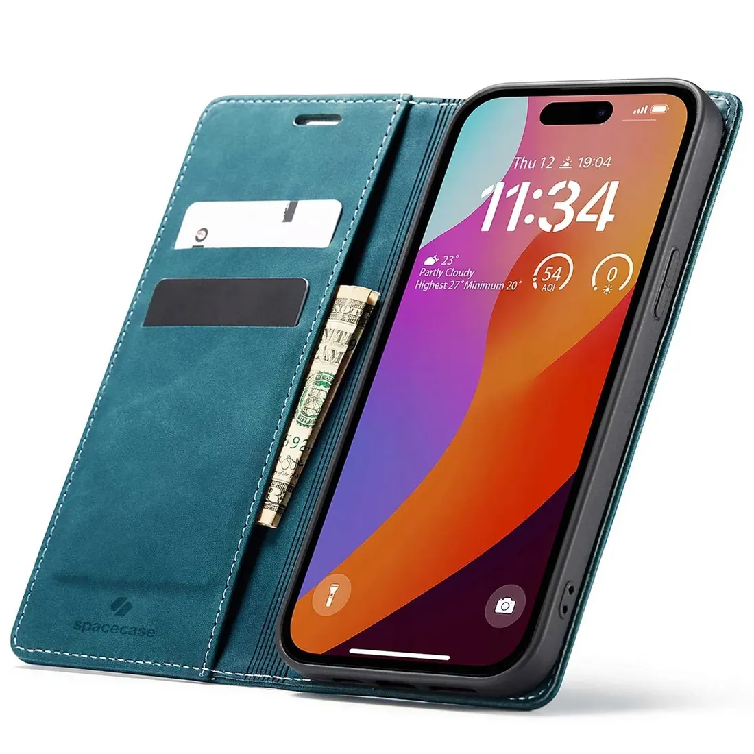 spacecase-wallet-iphone-15-pro-max-blue