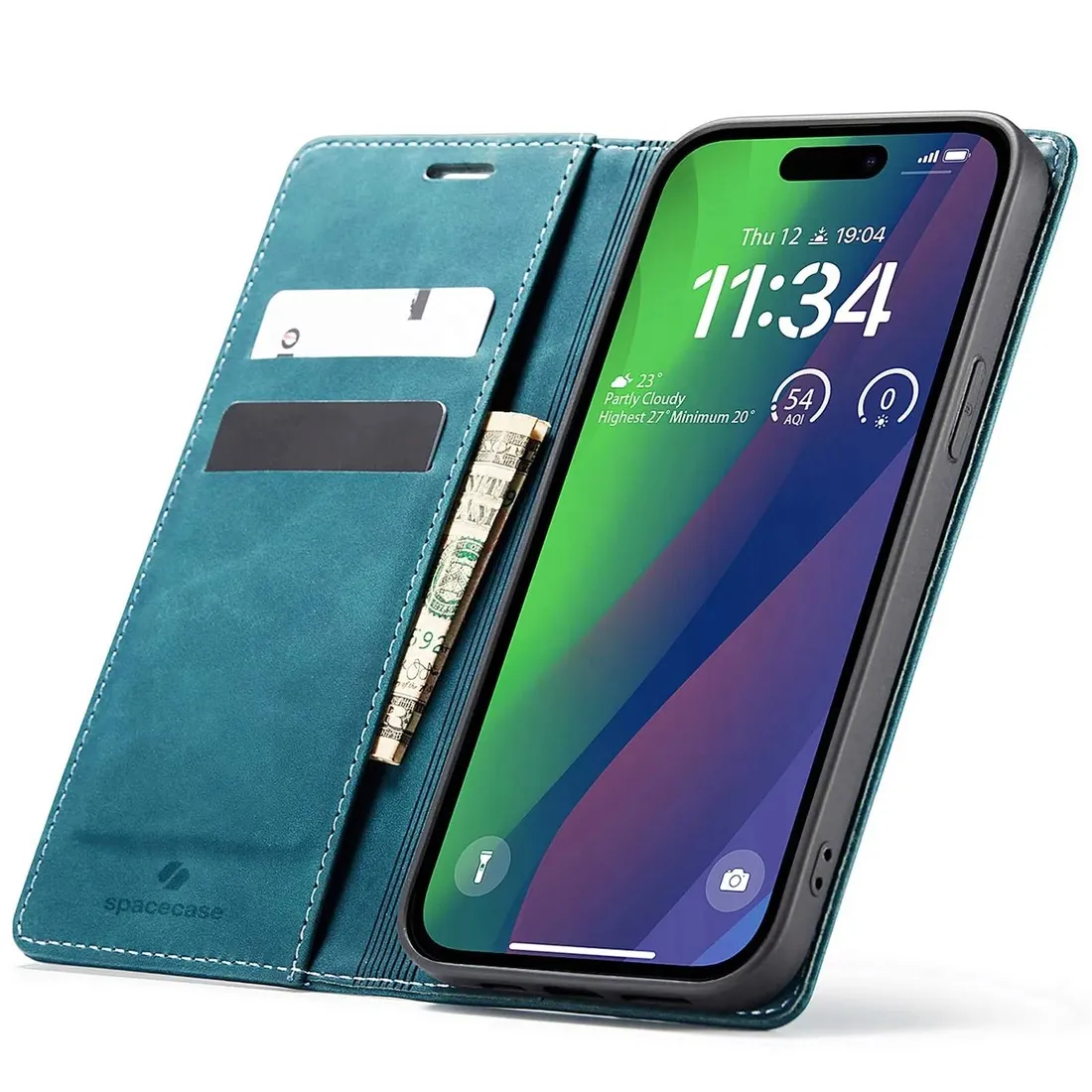 spacecase-wallet-iphone-15-blue