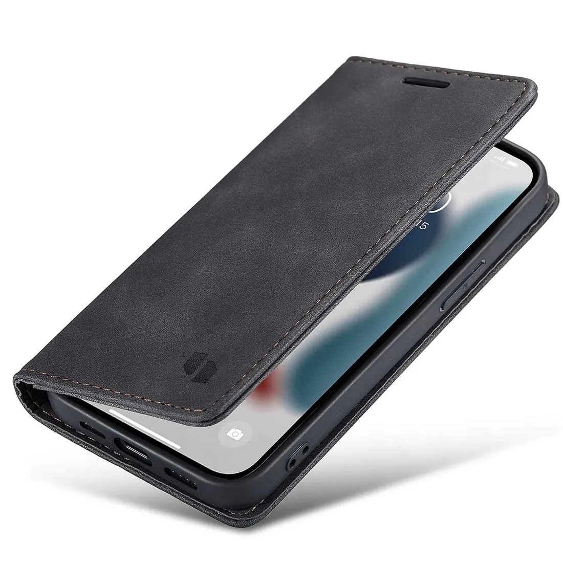 spacecase-wallet-iphone-13-mini-black