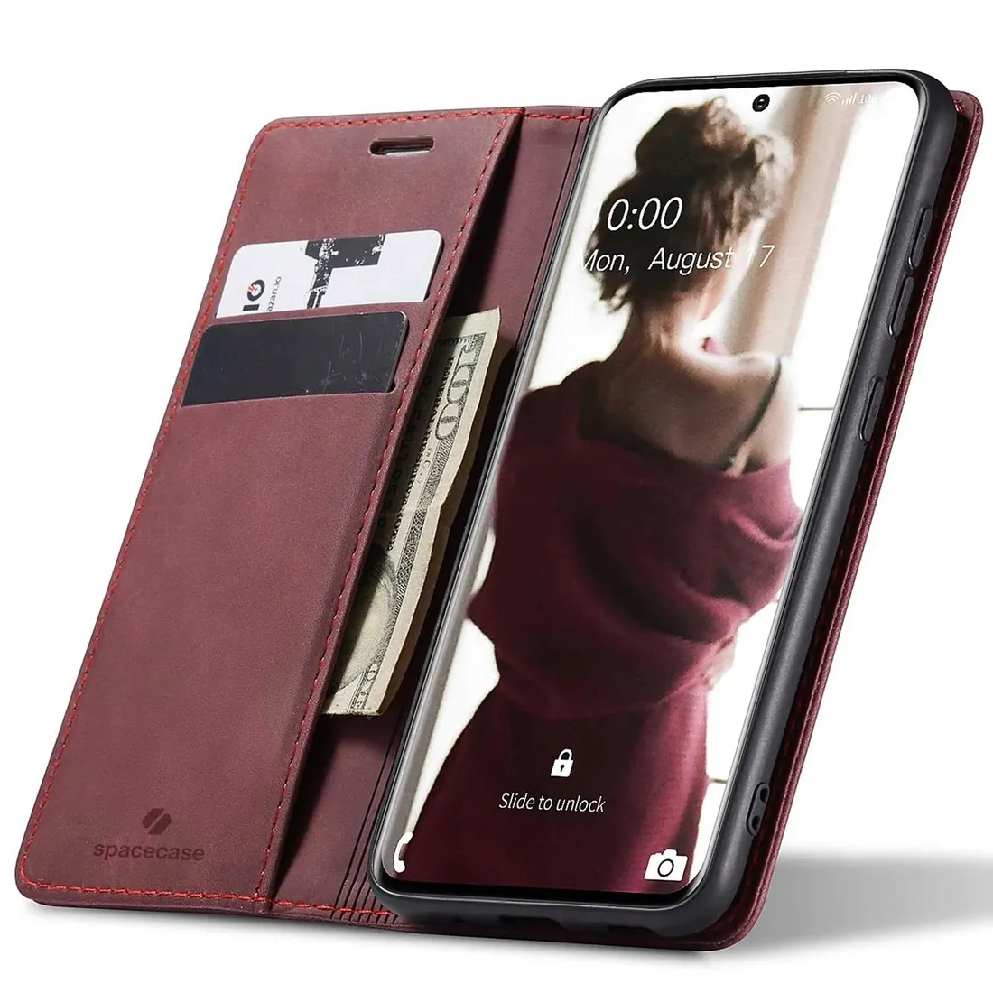 spacecase-wallet-galaxy-s20-red