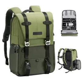 plecak-foto-funkcjonalny-organizer-20l-zielony-wodoodporny-na-aparat-drona