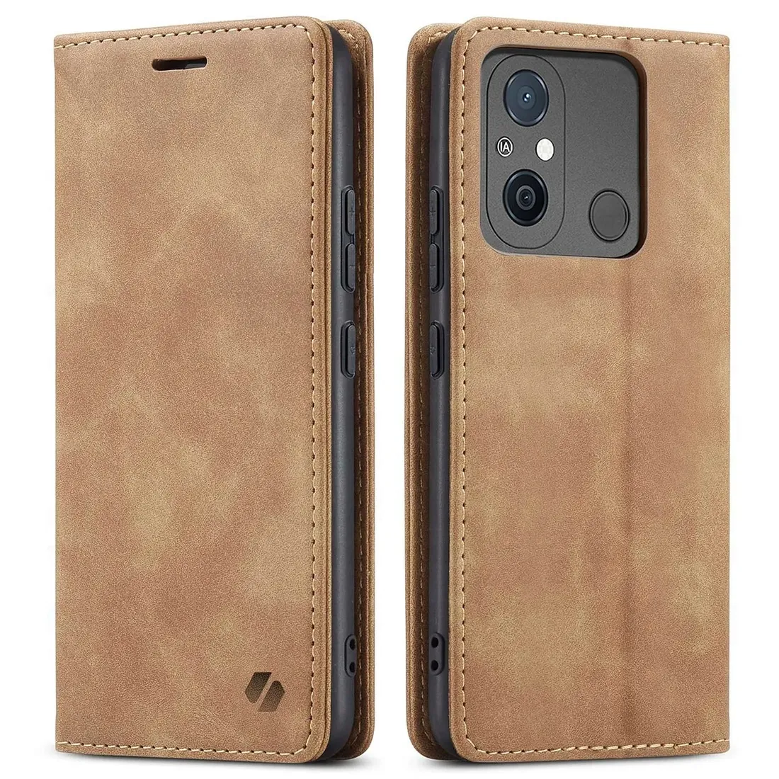 spacecase-wallet-redmi-12c-light-brown