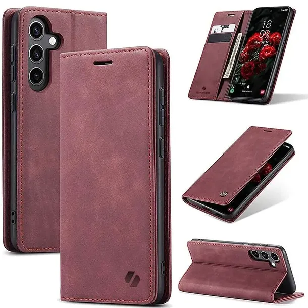 spacecase-wallet-galaxy-s24-red-material-skora-ekologiczna