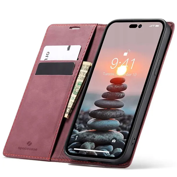 spacecase-wallet-iphone-14-pro-max-red