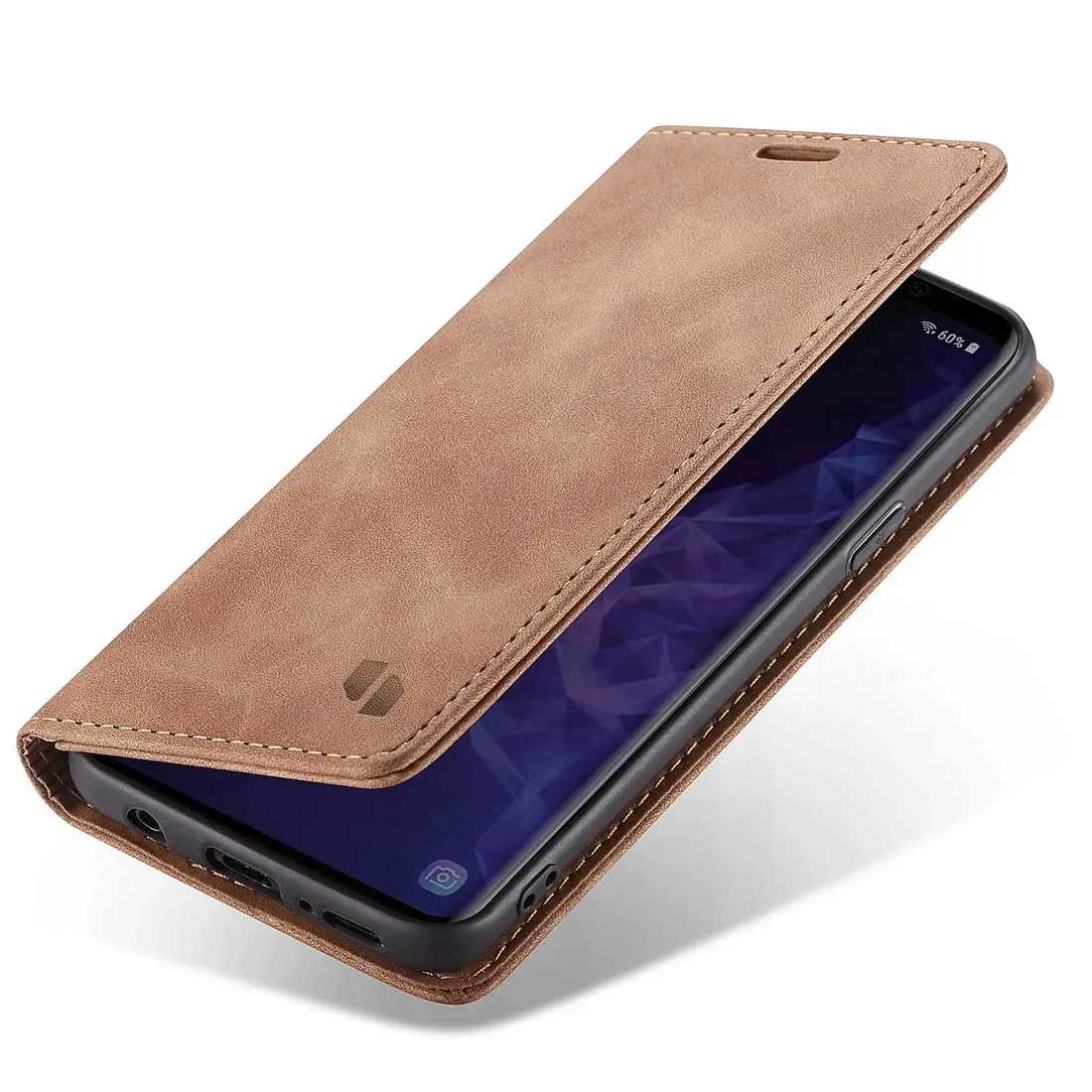 spacecase-wallet-galaxy-s9-light-brown