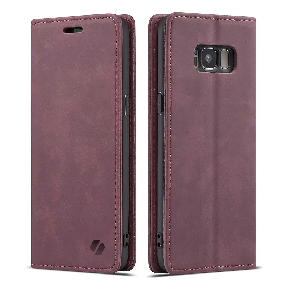 spacecase-wallet-galaxy-s8-red