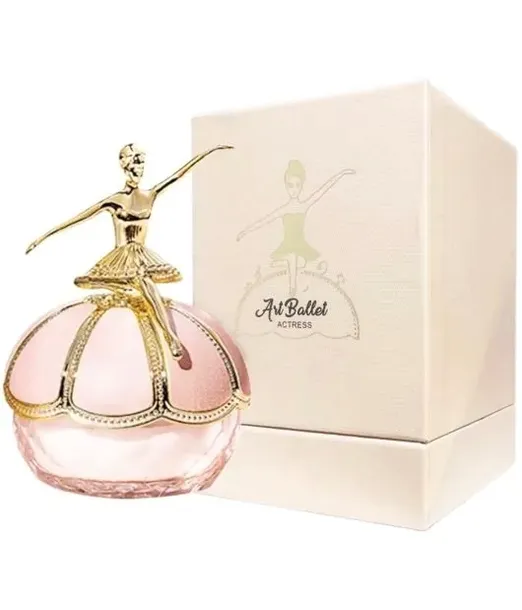 Perfumy BALETNICA świeżo kwiatowy zapach Różowe 50ml