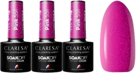 3-sztuki-lakier-hybrydowy-pink-551-5g-claresa-intensywny-blask-trwaly-kolor