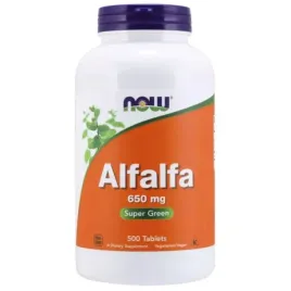 lucerna-siewna-alfalfa-650mg-now-foods-witalnosc-ciala-i-witaminy-500-tabl