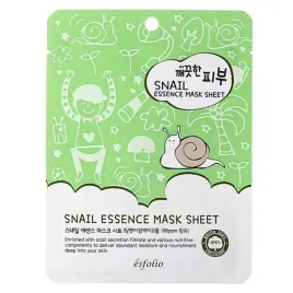esfolio-nawilzajaca-maska-w-plachcie-pure-skin-snail-essence-sluz-10-sztuk