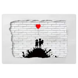 naklejki-90x60-banksy-sterta-broni-balon