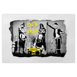naklejki-90x60-banksy-old-school