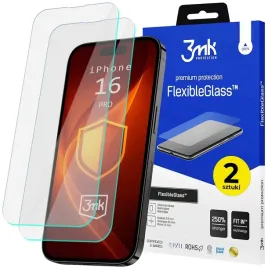 2x-szklo-hybrydowe-na-ekran-do-apple-iphone-16-pro-3mk-flexibleglass-v2