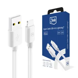 bialy-kabel-3mk-hyper-cable-usb-a-to-lightning-1-2m-5v-2-1a-12w-white