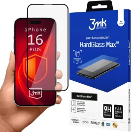 szklo-hartowane-9h-na-caly-ekran-3mk-hardglass-max-apple-iphone-16-plus