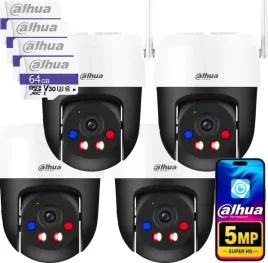 kamera-obrotowa-wifi-5mpx-zewnetrzna-4szt-dahua-p5as-pv-alarm-ai-diody-64gb
