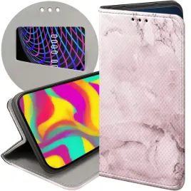 etui-z-klapka-do-realme-14x-5g-c75-wzory-rozowe-golden-rose-pudrowy-roz