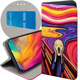 etui-z-klapka-do-realme-14x-5g-c75-wzory-krzyk-munch-edvard-scream-case