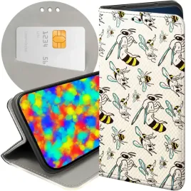 etui-z-klapka-do-realme-14x-5g-c75-wzory-owady-motyle-pszczolki-futeral