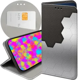etui-z-klapka-do-xiaomi-redmi-note-14-4g-wzory-szare-metallic-grey-futeral