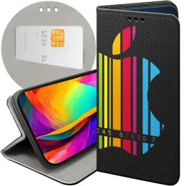 etui-z-klapka-do-xiaomi-redmi-note-14-4g-wzory-z-jablkiem-jabluszko-futeral