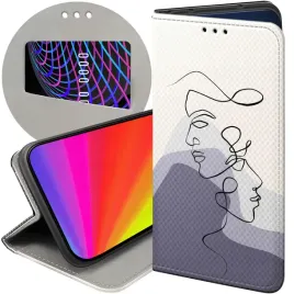 etui-do-xiaomi-redmi-note-14-4g-wzory-continuous-line-art-kreska-linie-case