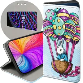 etui-do-xiaomi-redmi-note-14-4g-wzory-wielkanoc-jajko-krolik-koszyk-futeral