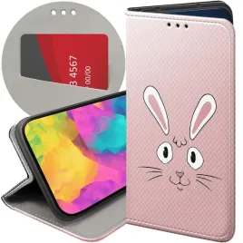 etui-z-klapka-do-xiaomi-redmi-note-14-4g-wzory-krolik-zajac-bunny-futeral