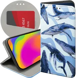 etui-z-klapka-do-xiaomi-redmi-note-14-4g-wzory-morze-fale-woda-aqua-futeral