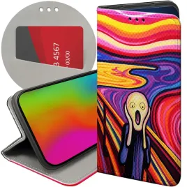 etui-z-klapka-do-xiaomi-redmi-note-14-4g-wzory-krzyk-munch-edvard-scream