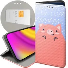 etui-z-klapka-do-xiaomi-redmi-note-14-4g-wzory-swinka-peppa-bajka-futeral