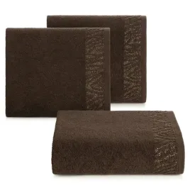 recznik-brazowy-margo-70x140-cm-bawelna-500-g-m-z-bordiura