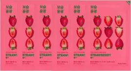 6-x-holika-holika-pure-essence-mask-sheet-strawberry-23-ml-holika