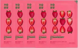 5-x-holika-holika-pure-essence-mask-sheet-strawberry-23-ml-holika