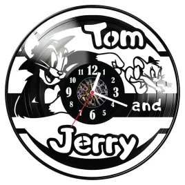 zegar-scienny-z-plyty-winylowej-tom-i-jerry-1613-14