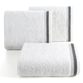recznik-niko-3050-cm-jasnoszary-bawelniany-z-dekoracyjna-bordiura