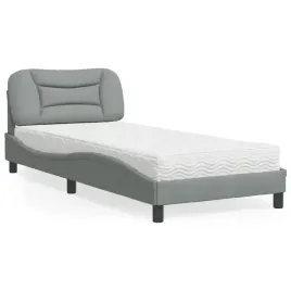 vidaxl-lozko-z-materacem-jasnoszare-90x190-cm-obite-tkanina