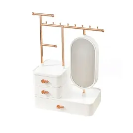 organizer-na-bizuterie-biel-szafeczka-z-lusterkiem-i-szufladkami-pd60b