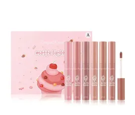 dragon-ranee-zestaw-matowych-pomadek-matte-lipgloss-nude-6x2ml