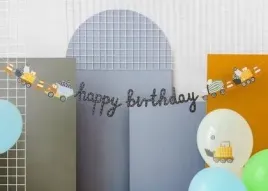 baner-happy-birthday-pojazdy-budowlane-2m-partydeco