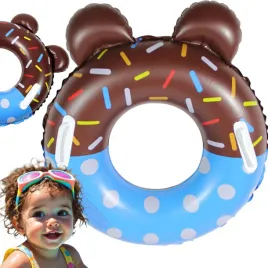dmuchane-kolo-do-plywania-dla-dzieci-kolorowe-paczek-donut-z-uchwytami-70cm