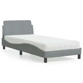 vidaxl-lozko-z-materacem-jasnoszare-90x190-cm-obite-tkanina