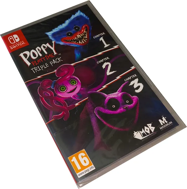 Poppy Playtime Triple Pack / NINTENDO SWITCH / 3 gry / NOWA / NA KARTDRIDŻU