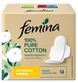 femina-podpaski-higieniczne-normal-100percent-pure-cotton-14-szt
