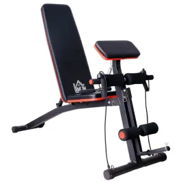 lawka-treningowa-homcom-czarna-czerwona-54160106-cm