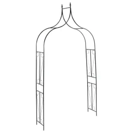 pergola-ogrodowa-ciemnozielona-142-x-37-x-275-cm-malowane-proszkowo-zelazo