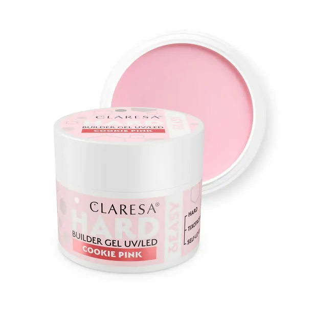 Claresa Żel Hard&Easy Cookie Pink 45g