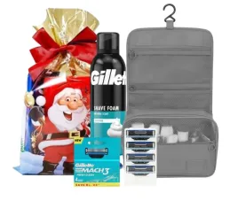 zestaw-prezent-dla-mezczyzny-gillette-mach3-pianka-do-golenia-kosmetyczka