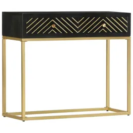 konsola-z-litego-drewna-mango-i-stali-czarno-zlota-90x30x75-cm-2-szufla