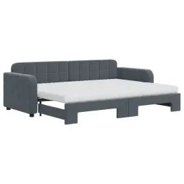 rozkladana-lezanka-2-w-1-ciemnoszara-223-x-91-x-71-cm-materace-80-x-200